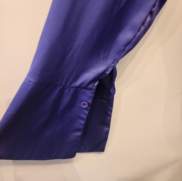 New Sexy Bodycon Wrap Dress Mini Clubbing Party Dress  Satin Size XL - Picture 6 of 10